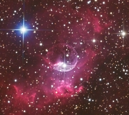 NGC 7635 La nébuleuse de la Bulle