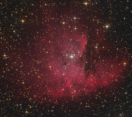 NGC 281 La nébuleuse Pacman